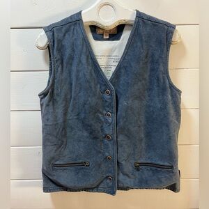 SKOTTS SUEDE – Washable Suede Vest – Size L